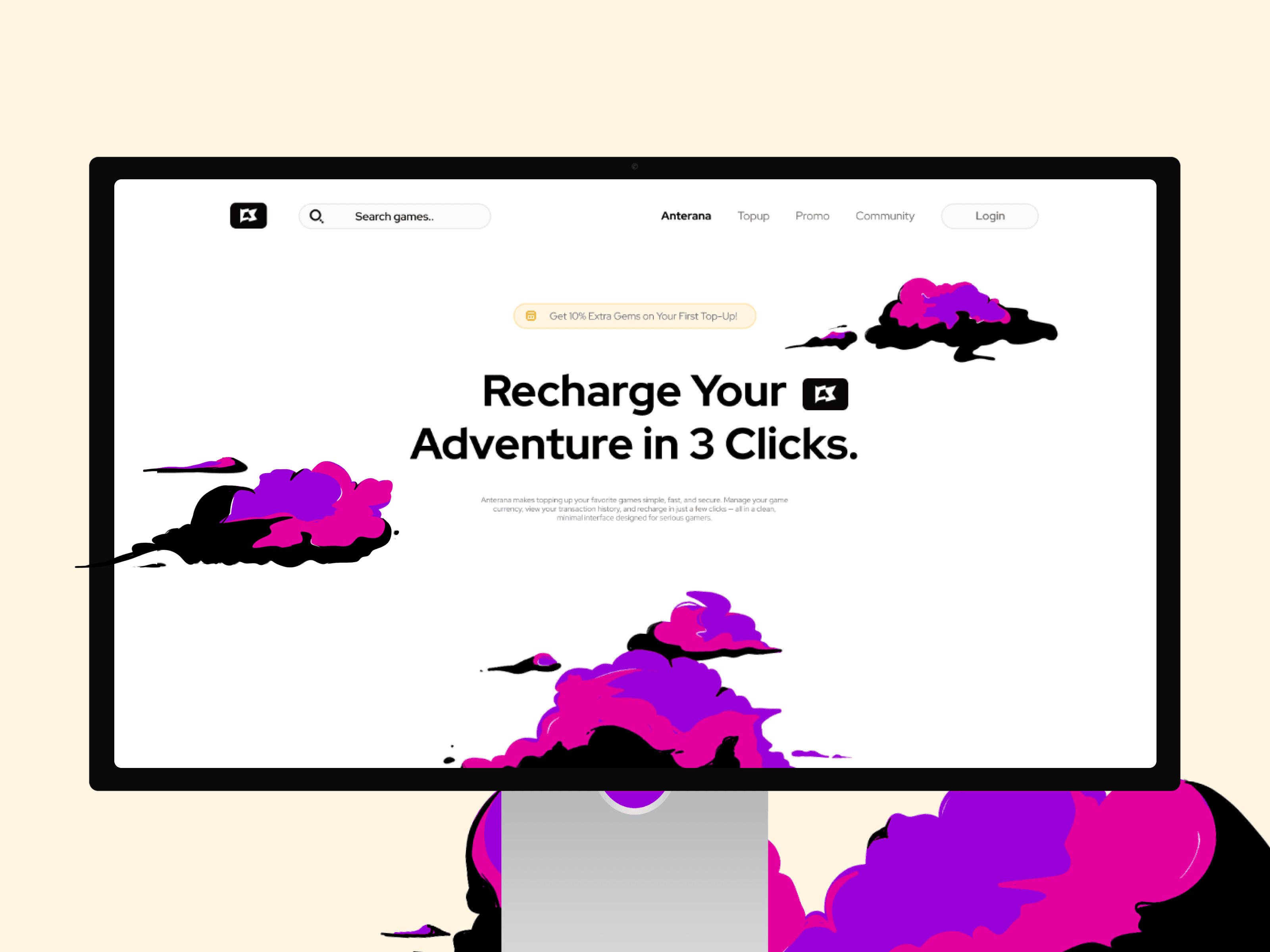 Anterana, a SaaS product design