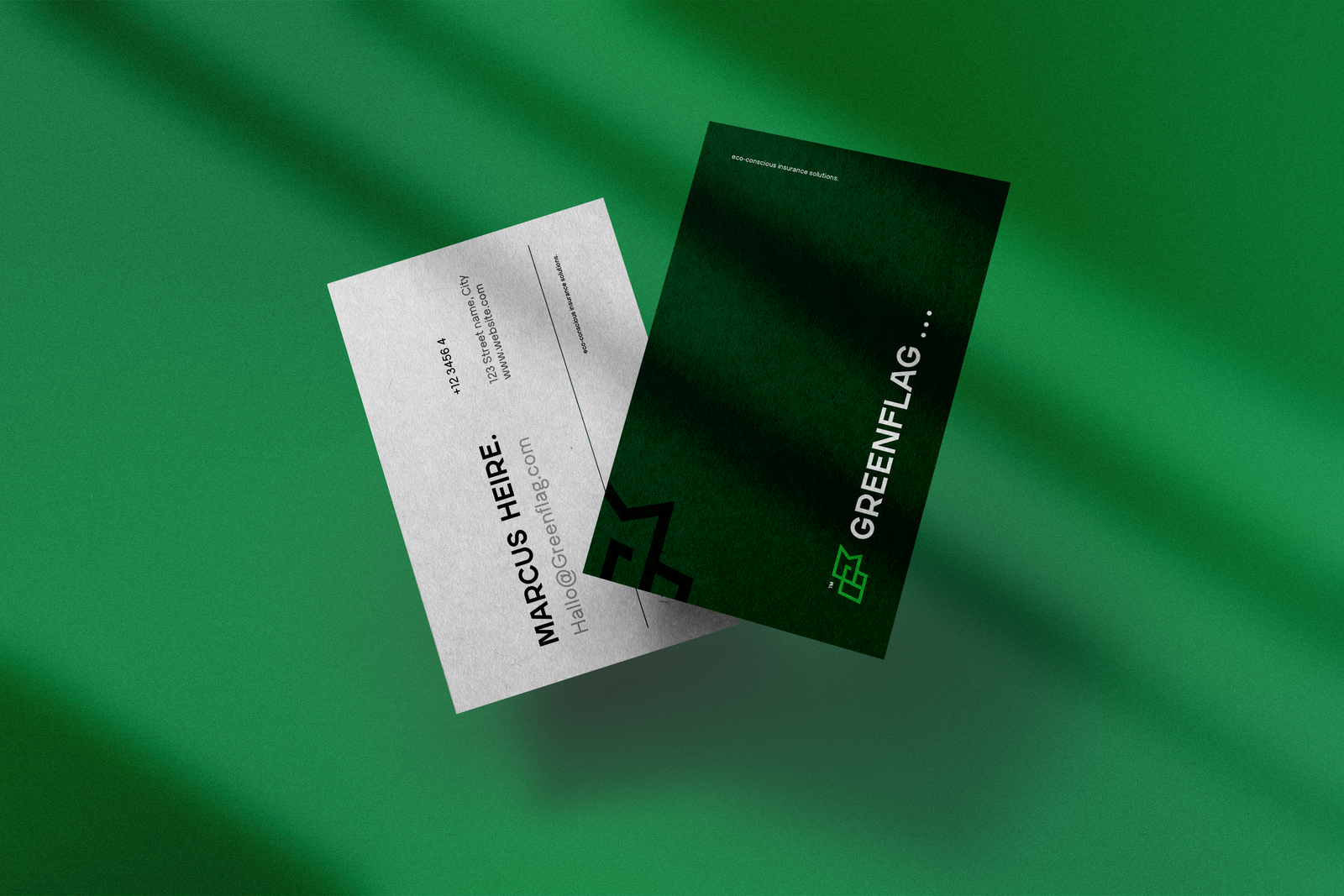 Vertical Business card 09